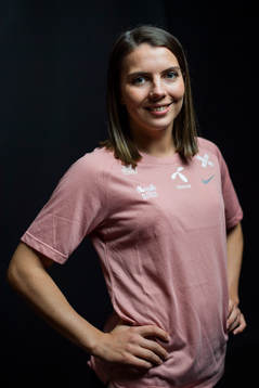 Cecilie Redisch Kvamme of Norway poses for a portrait