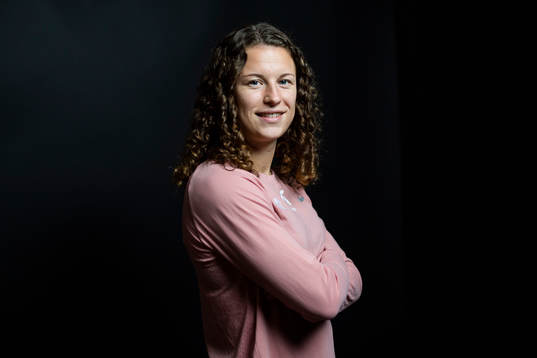 Synne Skinnes Hansen of Norway poses for a portrait