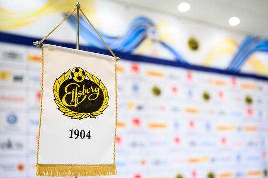 Elfsborgs standar i pressrummet
