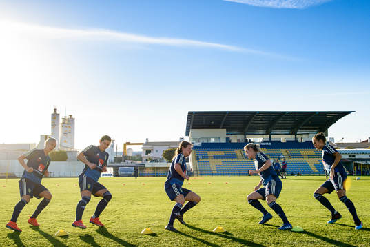 Caroline Seger, Hanna Folkesson, Anna Anvegård, Mimmi
