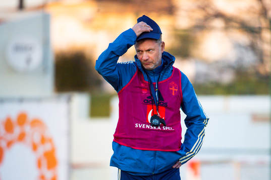 Förbundskapten Peter Gerhardsson