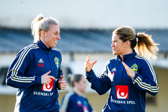 Sandra Adolfsson och Hanna Folkesson