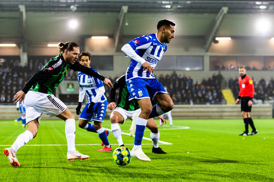 IFK Göteborgs Sargon Abraham och GAIS Karl Bohm