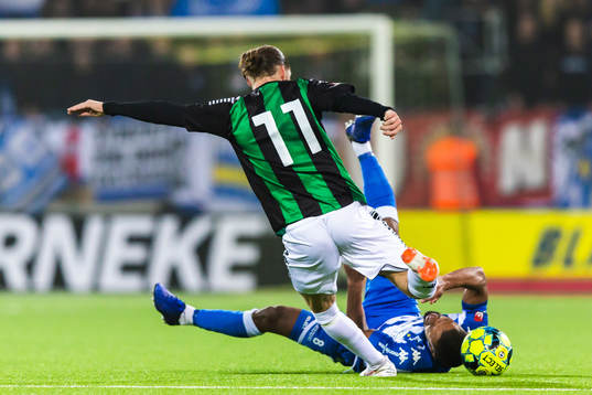 GAIS Karl Bohm och IFK Göteborgs Junes Barny