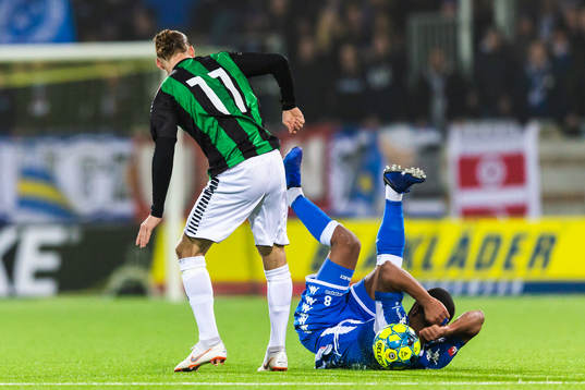 GAIS Karl Bohm och IFK Göteborgs Junes Barny