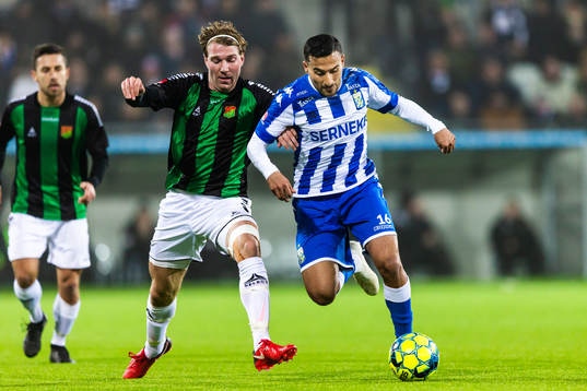 GAIS August Wängberg och IFK Göteborgs Sargon Abraham