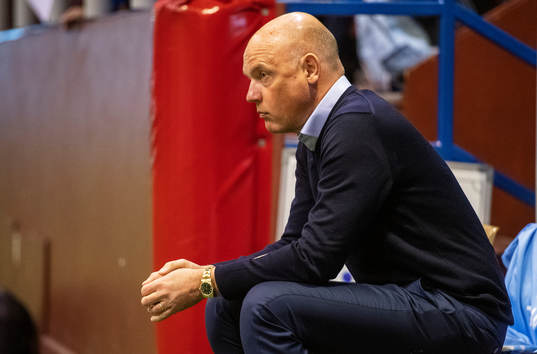 Malmö FFs tränare Uwe Rösler fotbollsmatchen i Svenska