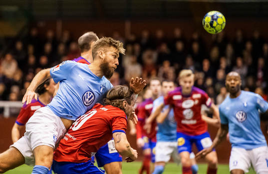 Malmö FFs Rasmus Bengtsson och Östers David Johannesson