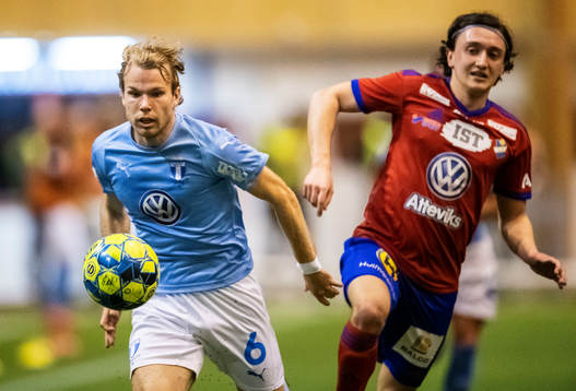 Malmö FFs Oscar Lewicki och Östers Mattias Pavic