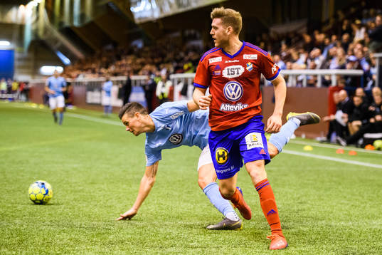 Malmö FFs Marcus Antonsson och Östers Stefan Karlsson