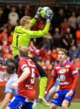 Östers målvakt Robin Malmkvist