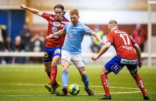 Malmö FFs Anders Christiansen och Östers David