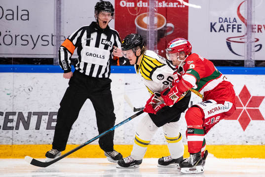 Brynäs Jesper Boqvist och Moras Adam Massuhr
