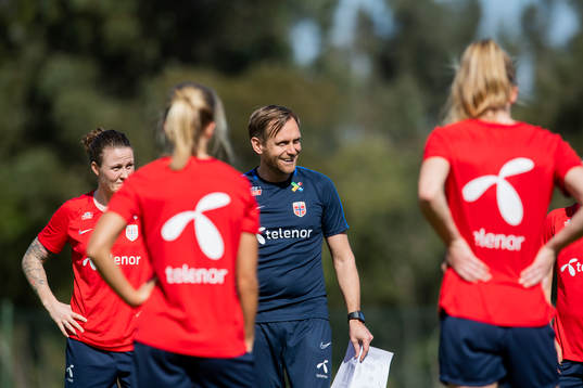 Martin Sjögren, head coach of Norway
