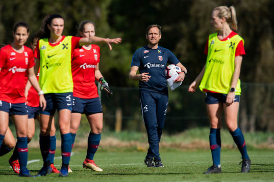 Martin Sjögren, head coach of Norway