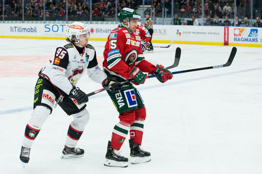 Malmö Redhawks Carl Persson och Frölundas Anders