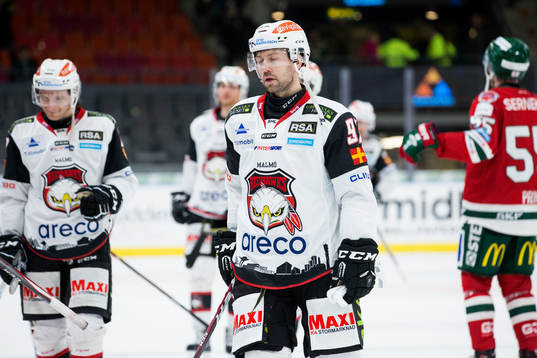 Malmö Redhawks Per Ledin deppar