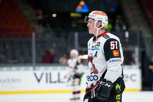 Malmö Redhawks Emil Sylvegård deppar
