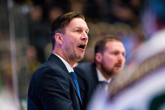 Färjestads tränare Johan Pennerborn