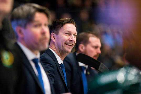 Färjestads tränare Johan Pennerborn