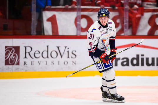 Linköpings Olle Lycksell jublar