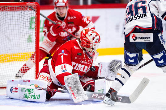 Timrås målvakt Victor Brattström