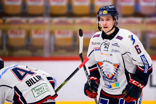 Linköpings Alexander Karlsson jublar