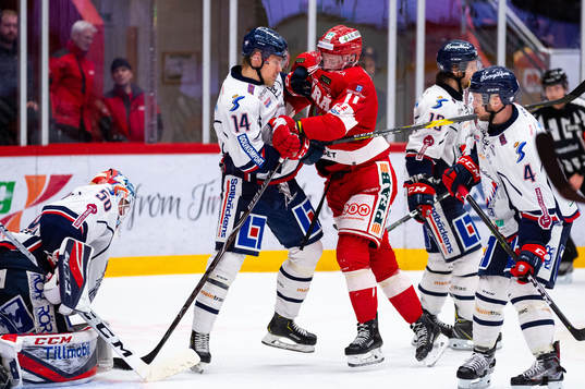 Linköpings Kristoffer Gunnarssons och Timrås Henrik