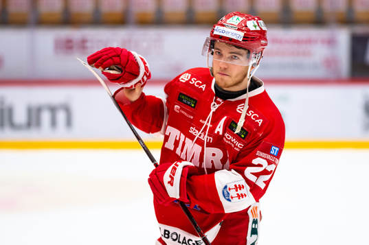 Timrås Emil Berglund deppar