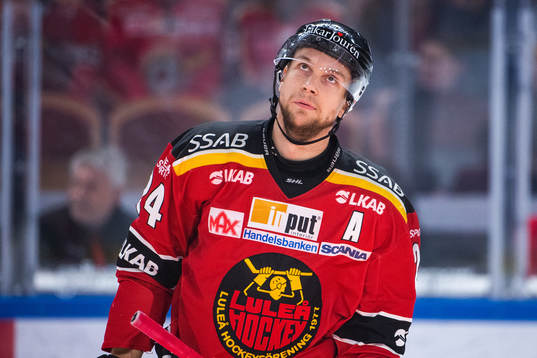 Luleås Johan Harju deppar