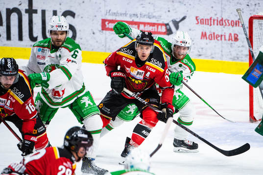 Luleås Karl Fabricius och Rögles Simon Ryfors
