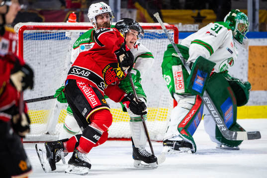 Rögles Taylor Matson och Luleås Austin Farley