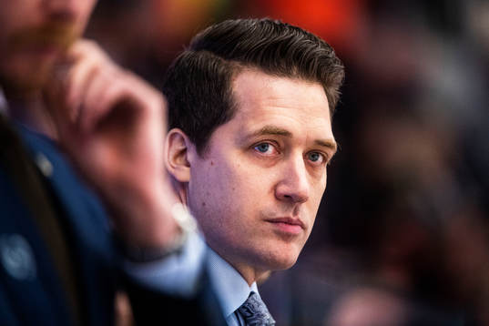Växjös tränare Sam Hallam