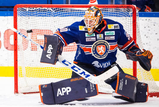 Växjös målvakt Viktor Fasth