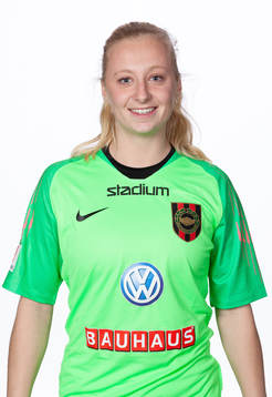 Brommapojkarnas målvakt Josephine Frigge