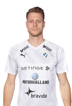 Halmstads målvakt Malkolm Nilsson