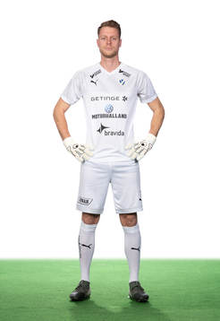 Halmstads målvakt Malkolm Nilsson