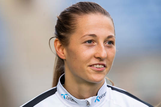 Goalkeeper Cecilie Fiskerstrand of Norway