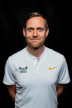 Martin Sjögren, head coach of Norway, poses for a portrait