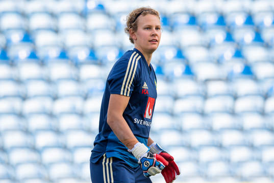 Goalkeeper Cajsa Andersson