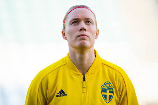 Goalkeeper Hedvig Lindahl of Sweden