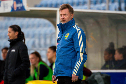 Peter Gerhardsson, head coach of Sweden
