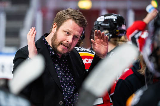 Luleås tränare Fredrik Glader