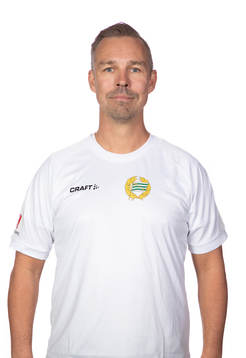 Hammarbys team manager Mathias Eriksson