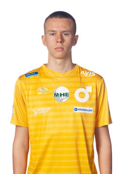 Degerfors målvakt Hugo Claesson