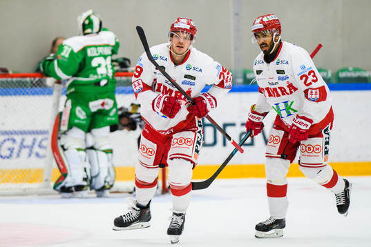 Timrås Morten Madsen jublar