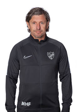 Norrköpings players  team manager Mikael Hansson Finér