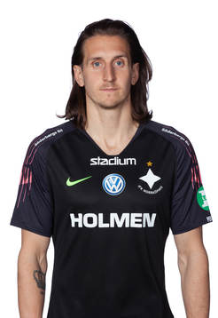 Norrköpings målvakt David Mitov Nilsson