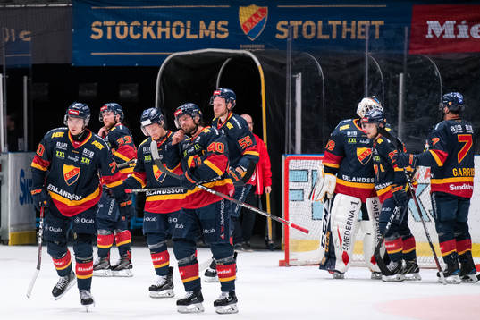 Djurgårdens spelare deppar