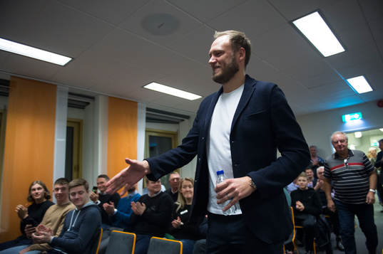 VM-hjälten Andreas Granqvist gästade IFK Hässleholms